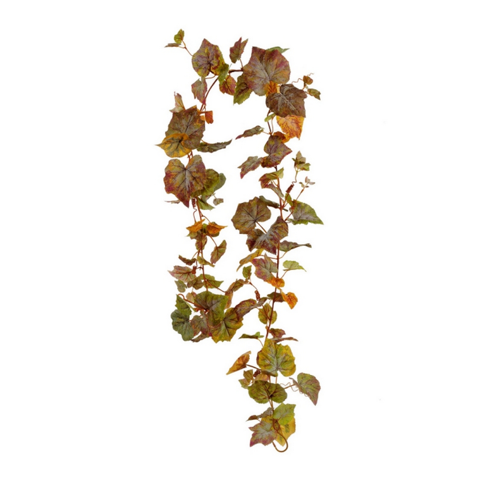 Виноградная гирлянда Velvety зелено-бордовый микс 0см