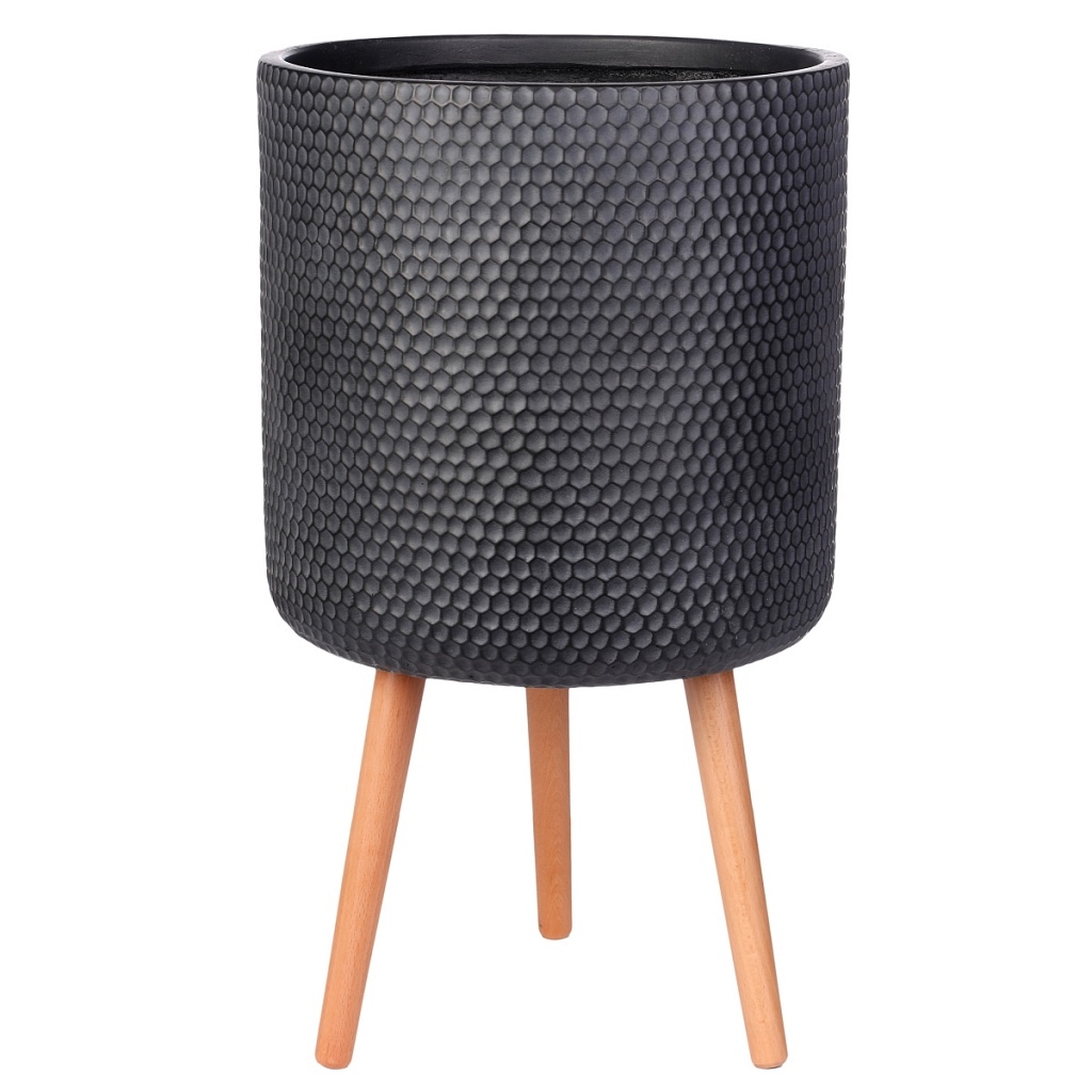 Кашпо Ханни Круглое с Подставкой