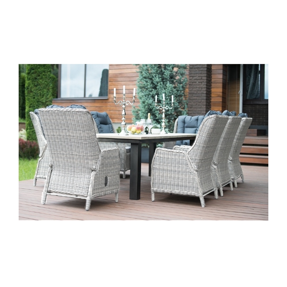 Комплект Парклэнд/Верона на 8 персон (серый)