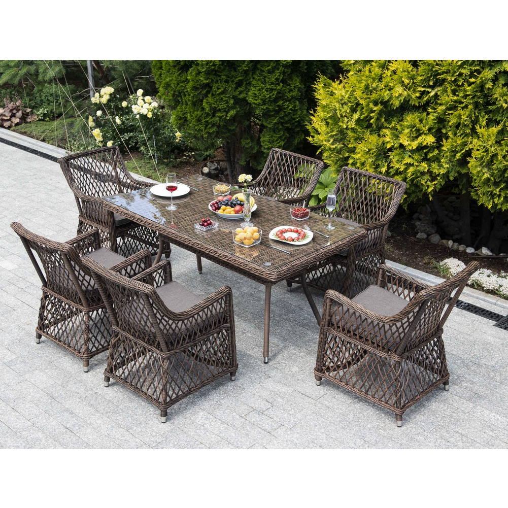 Комплект Латте, коричневый